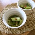 なっち船長's cooksnap of when they made 簡単！やみつき〜きゅうりのピリ辛甘酢和え.