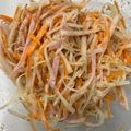 いちご帽子's cooksnap of when they made 大根人参きゅうりハムの中華サラダ♪.