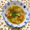 ふたごゆき's cooksnap of when they made さつま揚げとたっぷり野菜のお味噌汁.