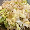 なーなちゃん's cooksnap of when they made 味見で半分なくなるキャベツの胡麻和え.