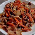 ひんべえ's cooksnap of when they made たっぷり人参と豚肉の酢っぱり炒め煮.