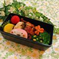 おうちごはん☆'s cooksnap of when they made *ブロッコリーとコーンで菜の花☆キャラ弁.