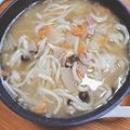 motomi♪'s cooksnap of when they made ☆豚汁うどん☆.