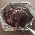 ミル's cooksnap of when they made ココアバナナ蒸しパン(卵なし).