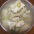 キュキュットさん's cooksnap of when they made 簡単手羽元参鶏湯！圧力鍋でスープとろ〜り.
