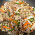 rin☆tama's cooksnap of when they made 白菜と豚こまと春雨のうま煮.