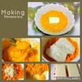 KBBキッチン☆'s cooksnap of when they made うちの味☆とろ～り☆バターミルク南瓜餅☆.