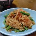 クリーピングタイム☆'s cooksnap of when they made 切り干し大根と隠元のピリ辛ハリハリ漬け☆.