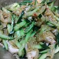 msy0730's cooksnap of when they made ササミとキュウリの中華クラゲ和え.