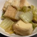 Stacieee's cooksnap of when they made あんかけ風*白菜と厚揚げのうま煮.