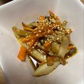saori・ω・'s cooksnap of when they made 秋の彩り副菜☆人参としめじの甘辛煮.