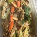 9ma9ma's cooksnap of when they made 小松菜とコンニャクの塩昆布炒め.