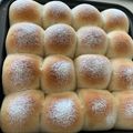 ＊ちゃんみぃ＊'s cooksnap of when they made ふんわ～り＊理想のミルクちぎりパン.