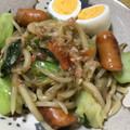 まりっコぐらし's cooksnap of when they made 味付けはめんつゆ♡簡単 焼きうどん♡.