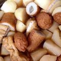 ♪まるえ's cooksnap of when they made ジャガイモとさつま揚げの甘い煮物♡.