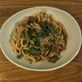 kiborick's cooksnap of when they made ランチにも♪牛丼みたいな焼うどん.