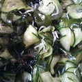 はるととわたるのママ's cooksnap of when they made ちりめんじゃこ･きゅうり･わかめの酢の物.
