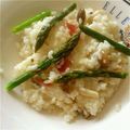 chippy66's cooksnap of when they made アスパラとベーコンのリゾット.