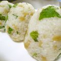 まｋｏ's cooksnap of when they made 揚げ玉がごちそうに☆絶品たぬきにぎり.