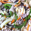 ピンクの秋桜's cooksnap of when they made 塩糀豚とはちくの炒め煮.