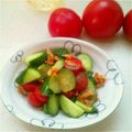 しゅうゆうけいはる母's cooksnap of when they made すし酢できゅうりとトマトの美肌マリネ.