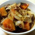 ヨメゴロン's cooksnap of when they made かぼちゃの肉じゃが風.