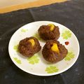 komutatata's cooksnap of when they made リメイク！レンジで栗の甘露煮の蒸し羊羹♪.