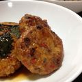 kichi48's cooksnap of when they made レンコン鶏つくね★.