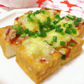 くみやび's cooksnap of when they made 簡単♪厚揚げのピザ風.