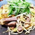 ばじまま's cooksnap of when they made 茹で豚の和風パスタ　ぽん酢醤油.
