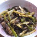 yanyan405's cooksnap of when they made チンジャオロース（牛肉ピーマン炒め）.