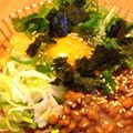 さささで？さささ's cooksnap of when they made 納豆たぬき冷やしそば.
