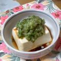 まり餅's cooksnap of when they made 爽やかキュウリ冷奴.