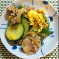 アグネタ112's cooksnap of when they made ズッキーニと豚小間肉と新玉ねぎの炒め物.