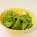 ななクレープ's cooksnap of when they made お弁当のすき間に　絹さやの胡麻和え.