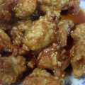 ぐぴこ。's cooksnap of when they made 甘辛ダレ☆鶏のから揚げ.