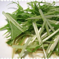 めけてー's cooksnap of when they made 柚子胡椒で水菜のサラダ☆.