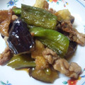 ダウルくん's cooksnap of when they made ししとう・茄子・ベーコン・油揚げの煮物.
