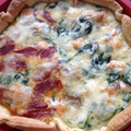 デーニッシュ's cooksnap of when they made ✾鮭とほうれん草のキッシュ✾.