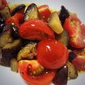 P_Poncho's cooksnap of when they made ＊トマトと茄子バジルのイタリアンサラダ＊.