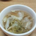 デヴリン's cooksnap of when they made 簡単！レタスコンソメスープ（竹輪入り）.