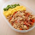 principito's cooksnap of when they made 鶏そぼろ丼ぶり.