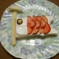 もこりこ's cooksnap of when they made こいのぼりケーキ☆離乳食 親子で♪.