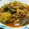 鶴猫26's cooksnap of when they made 酢でサッパリ！麻婆茄子.