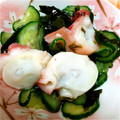 さがおり's cooksnap of when they made タコときゅうりの☆酢の物.