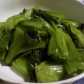 t_ohta's cooksnap of when they made チンゲン菜のおひたし.