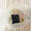 ひぃこ＊'s cooksnap of when they made ✿だしマヨ醤油noネギおにぎり✿.