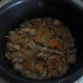 yokof46578's cooksnap of when they made 秋の＊五目炊き込みご飯.
