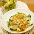 るるおか's cooksnap of when they made 小松菜とナッツの黄身しょう油かけ.
