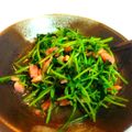 mamiwoooo's cooksnap of when they made 豆苗とベーコンの炒め物.